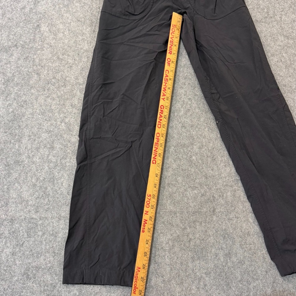 PrAna Black Summit Knit Waist High Rise Pull-On Activewear Pants Women's Size XS - Picture 2 of 7